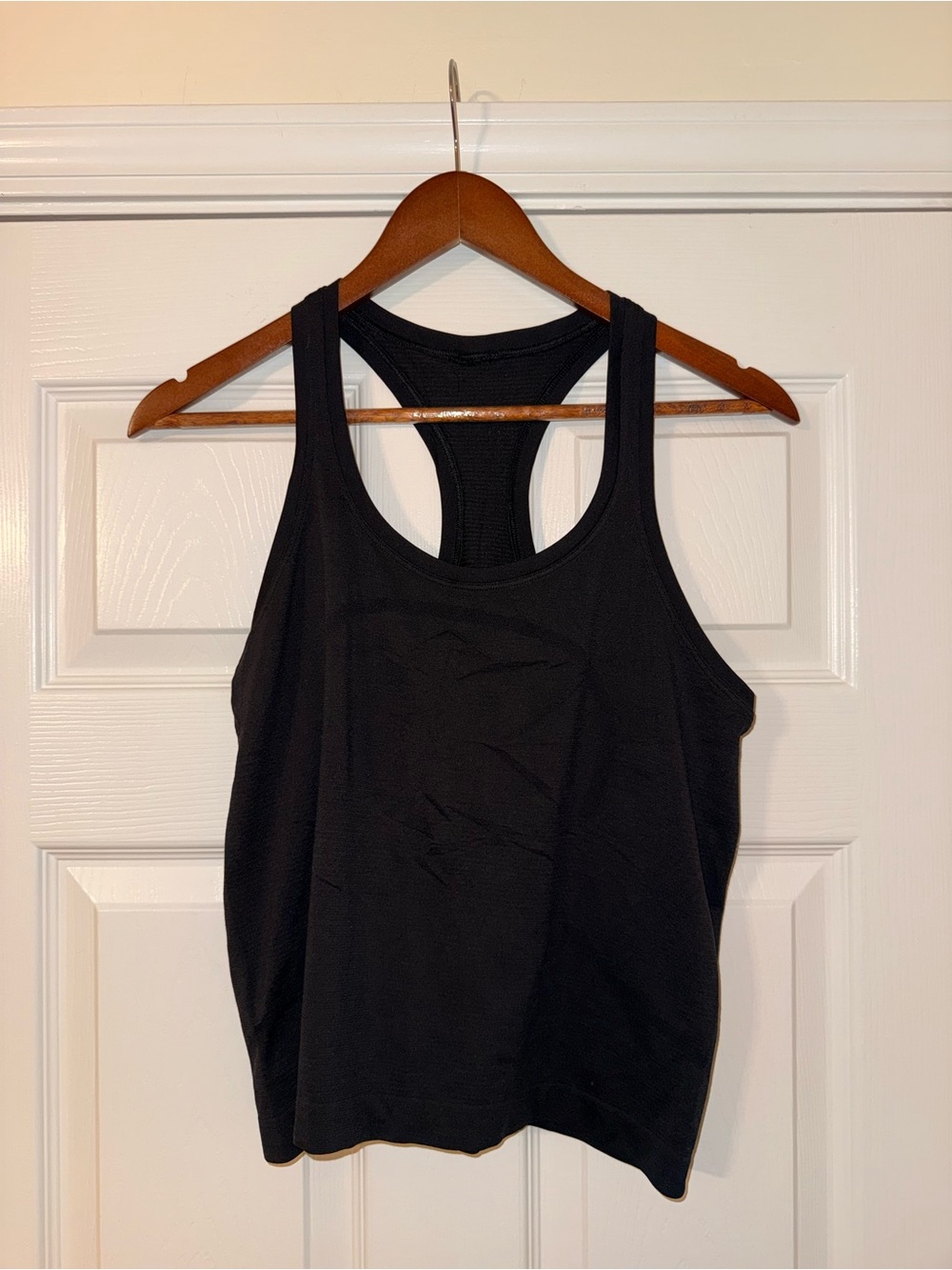 lululemon athletica Black Racerback Tank - Women's